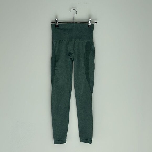 NVGTN Contour Seamless High Waisted Leggings Forest Green Size XS - Picture 8 of 10